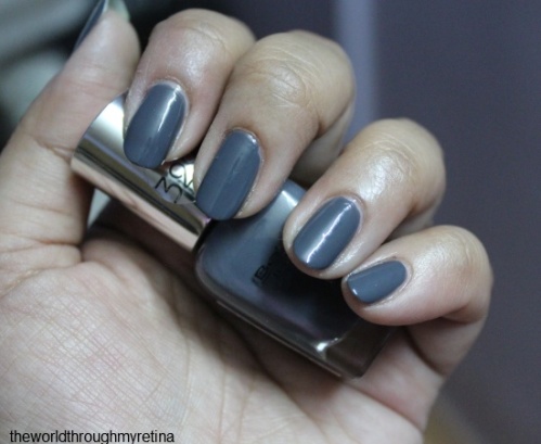 beyu 322 grey nail polish