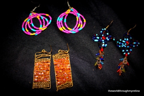 deepika designs jewellery+ beaded earrings